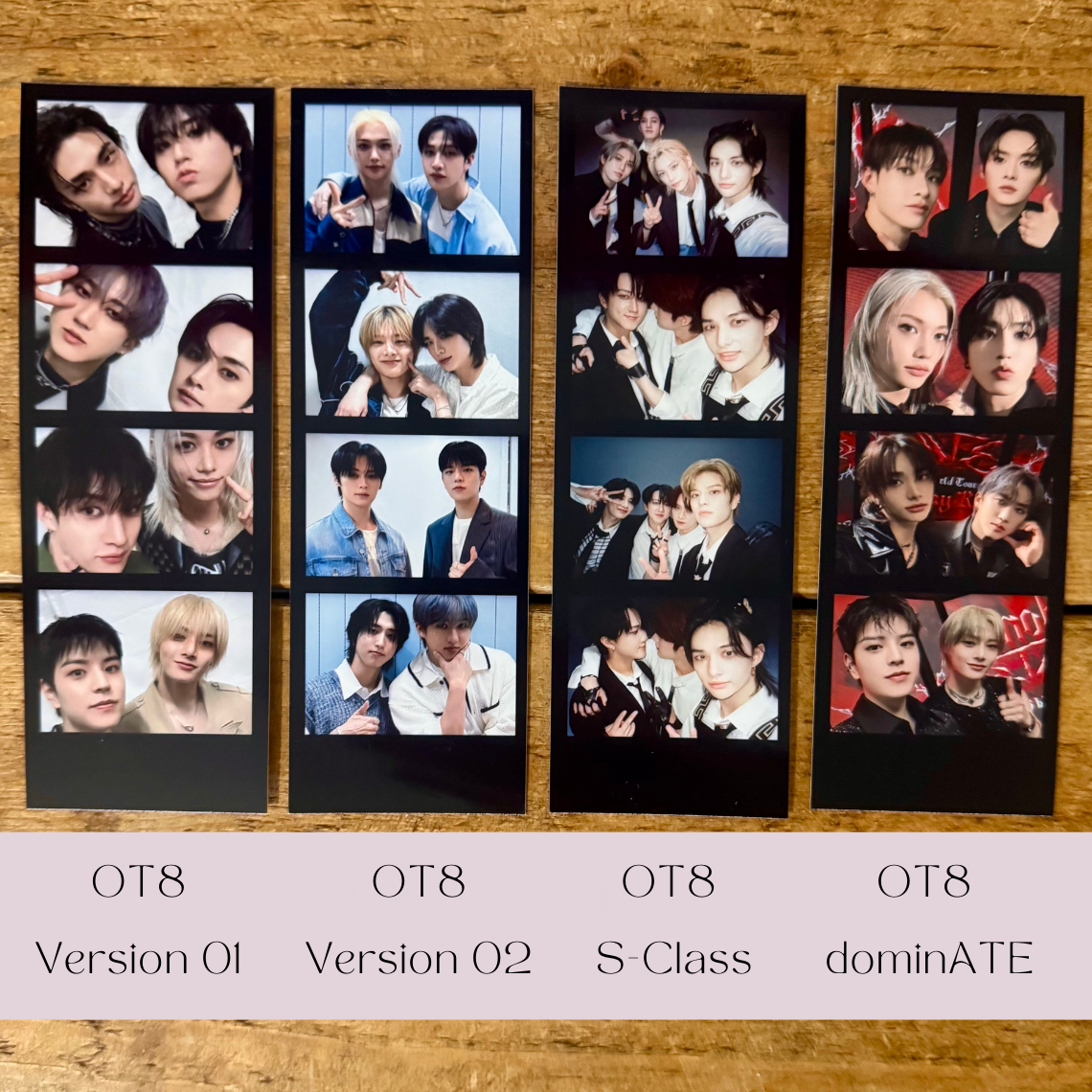 Stray Kids Photo Booth Strips