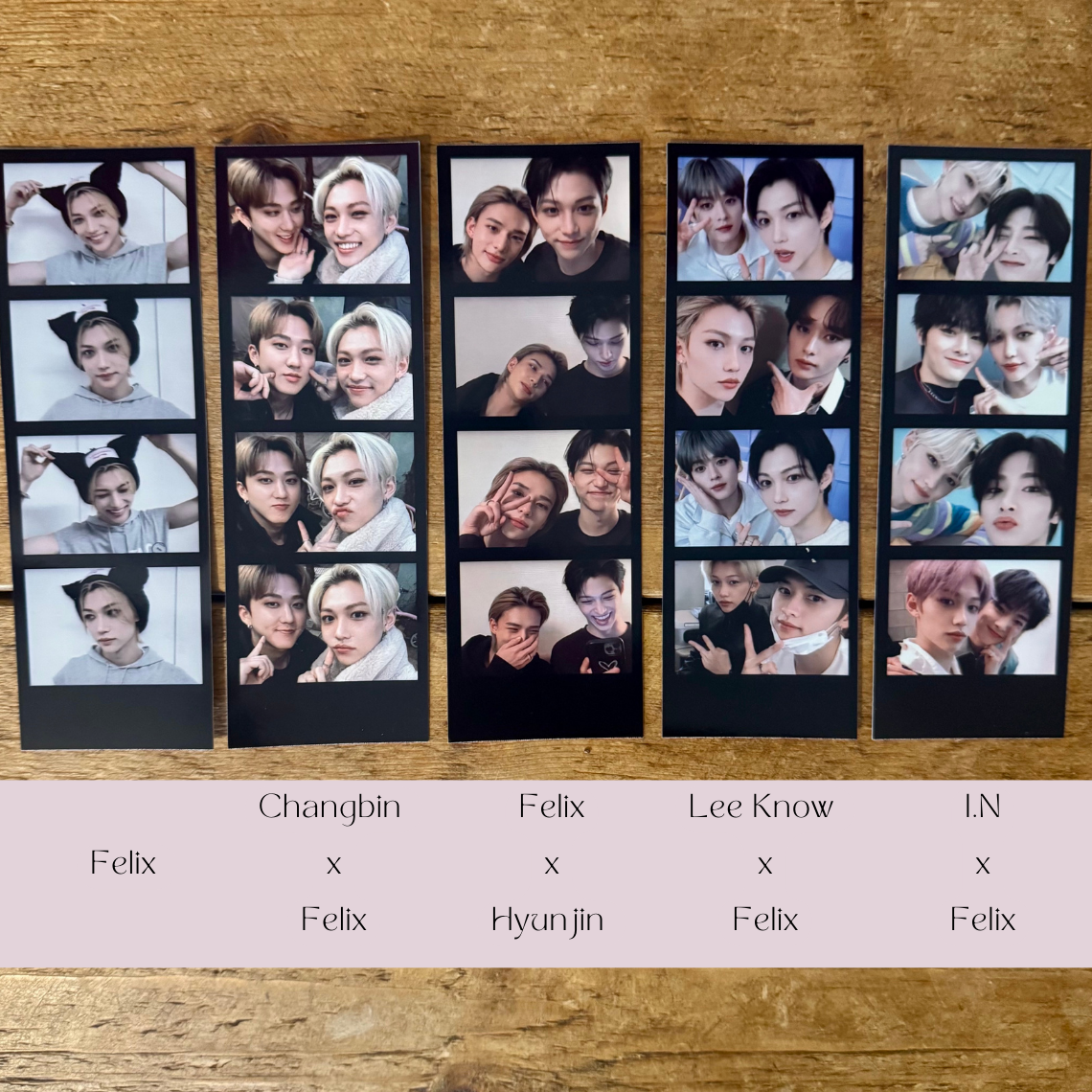 Stray Kids Photo Booth Strips