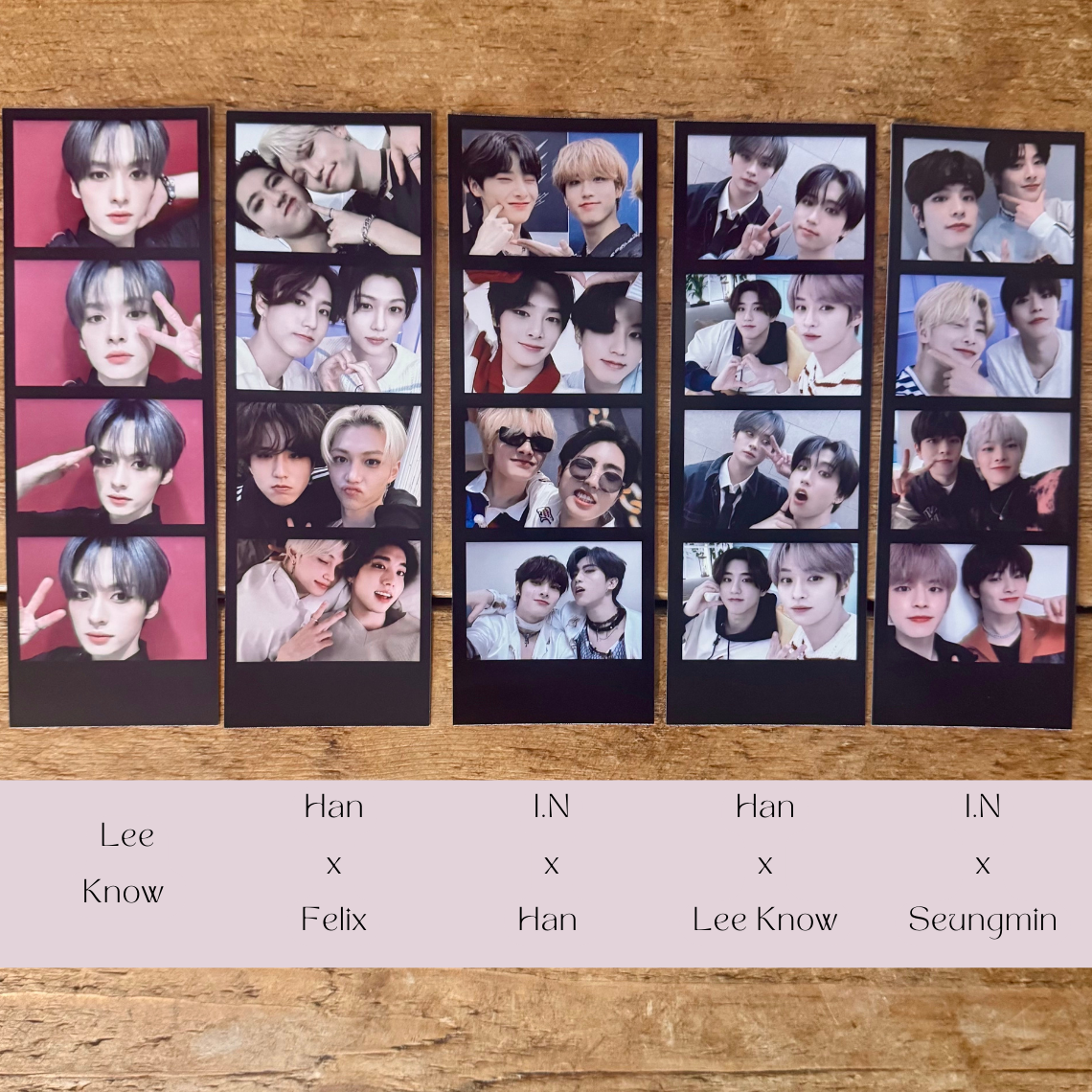 Stray Kids Photo Booth Strips