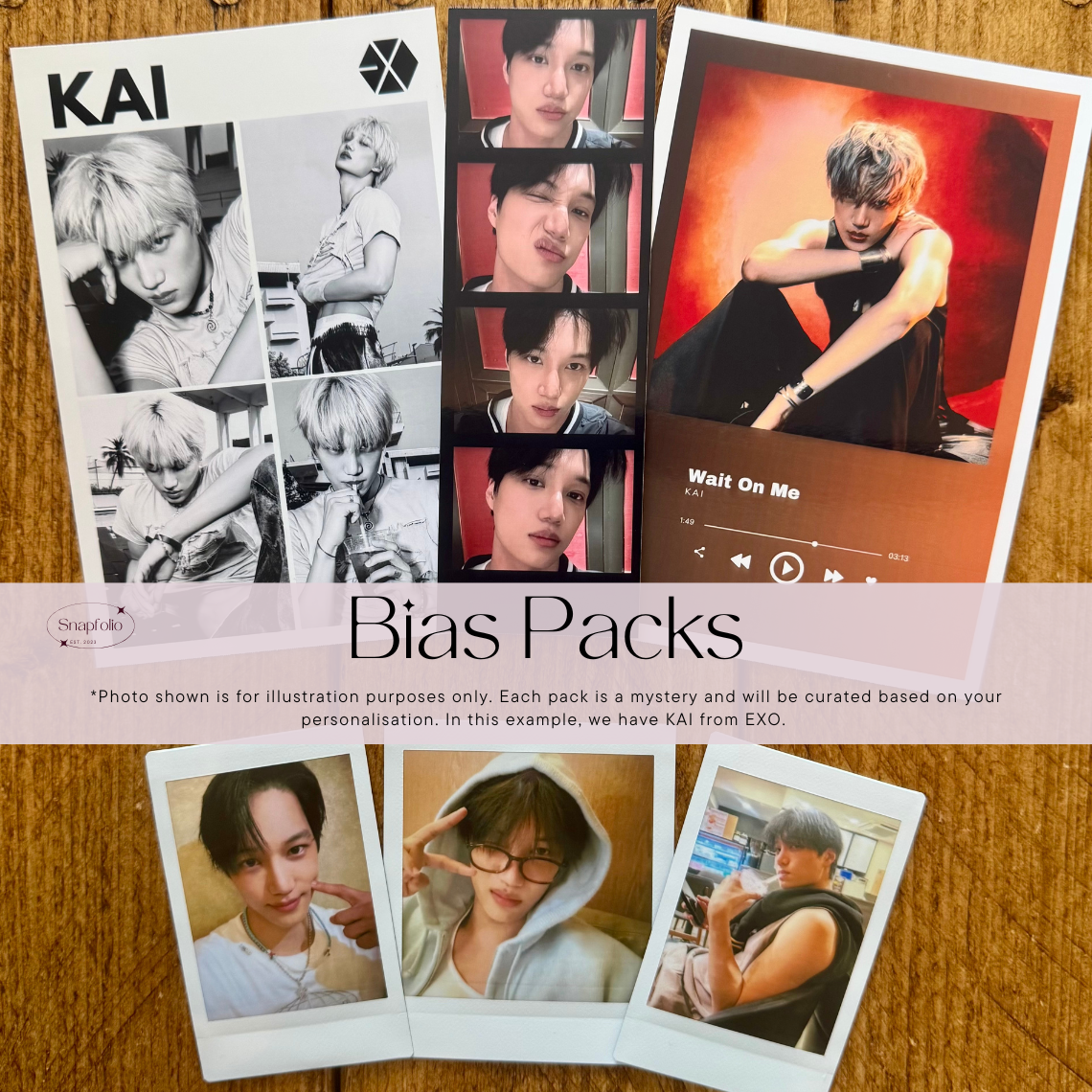 Kpop Mystery Bias Pack - Pick any idol or group