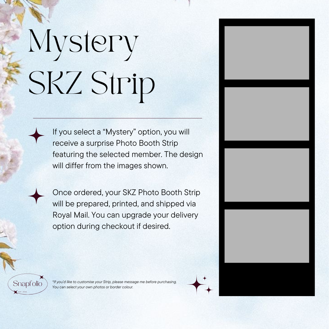 Stray Kids Photo Booth Strips