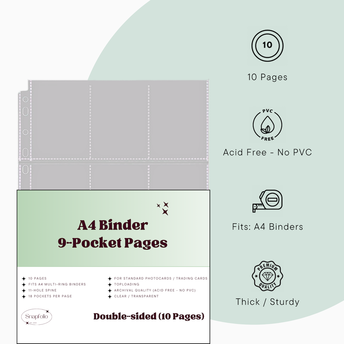 Binder Pages