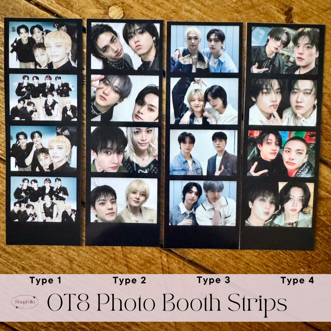 Stray Kids Photo Booth Strips