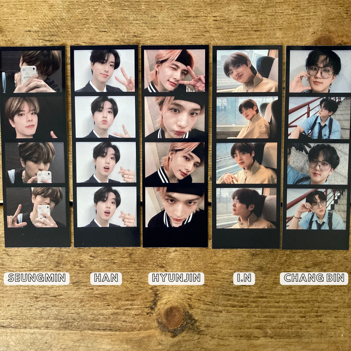 Stray Kids Photo Booth Strips