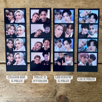 Stray Kids Photo Booth Strips