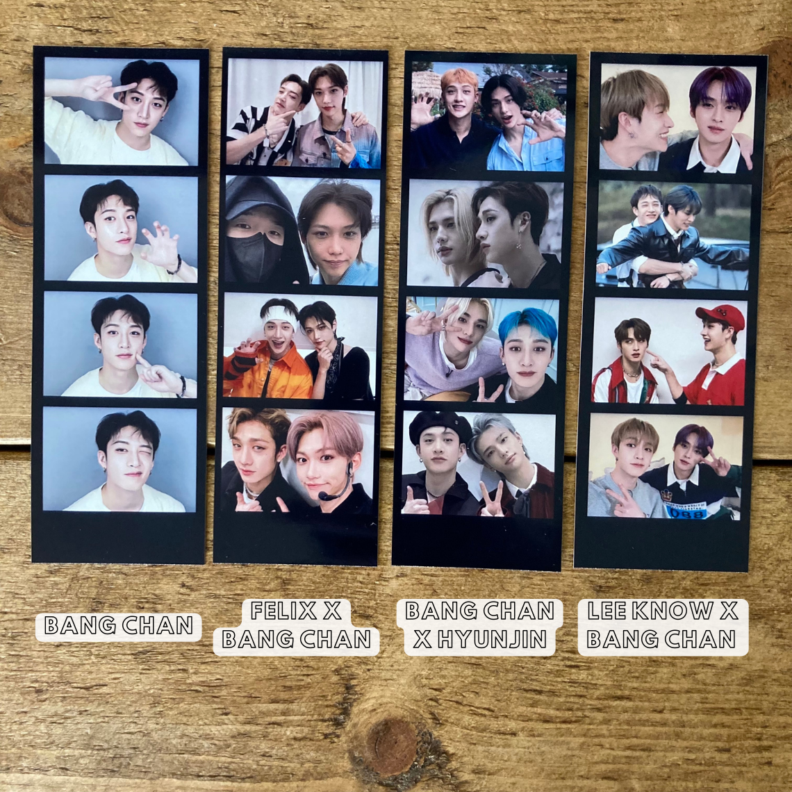 Stray Kids Photo Booth Strips