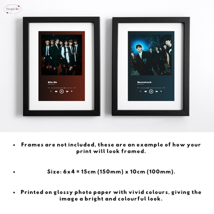 ENHYPEN Song Prints (6x4 Photo), Mini Music Poster