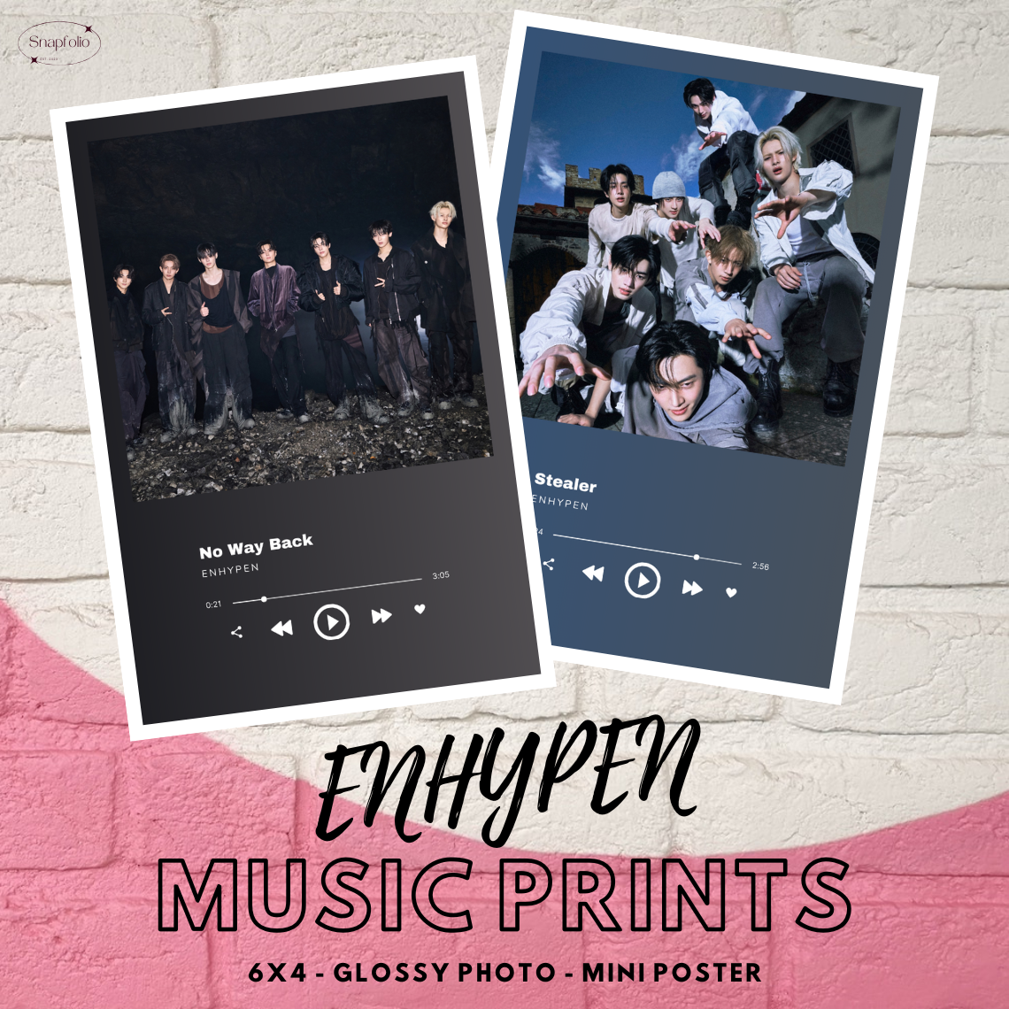 ENHYPEN Song Prints (6x4 Photo), Mini Music Poster