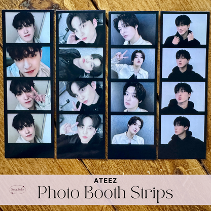ATEEZ Photo Booth Strips