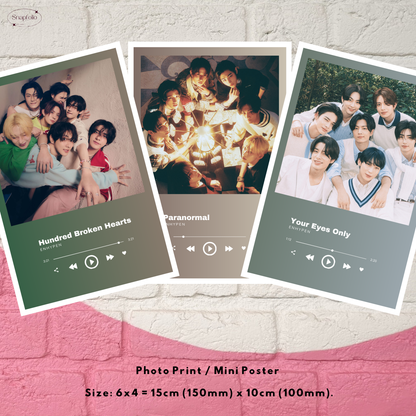 ENHYPEN Song Prints (6x4 Photo), Mini Music Poster