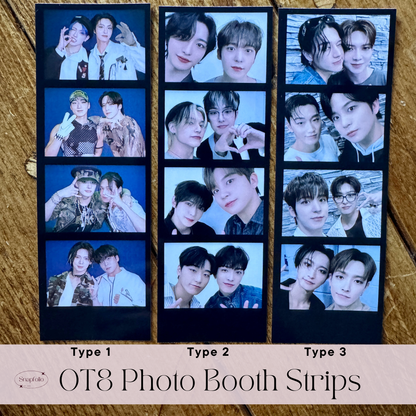 ATEEZ Photo Booth Strips