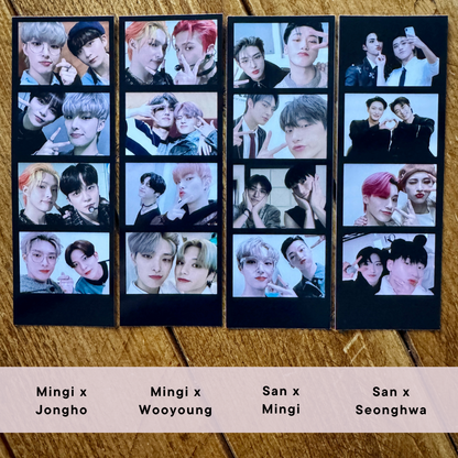 ATEEZ Photo Booth Strips