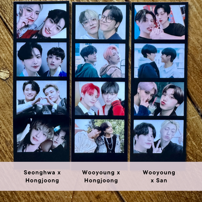 ATEEZ Photo Booth Strips