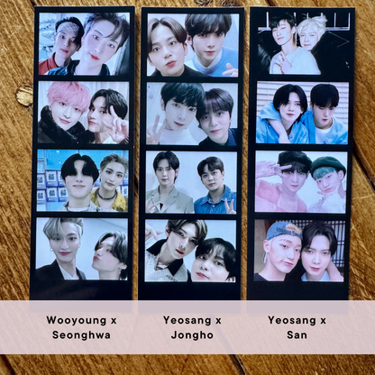 ATEEZ Photo Booth Strips