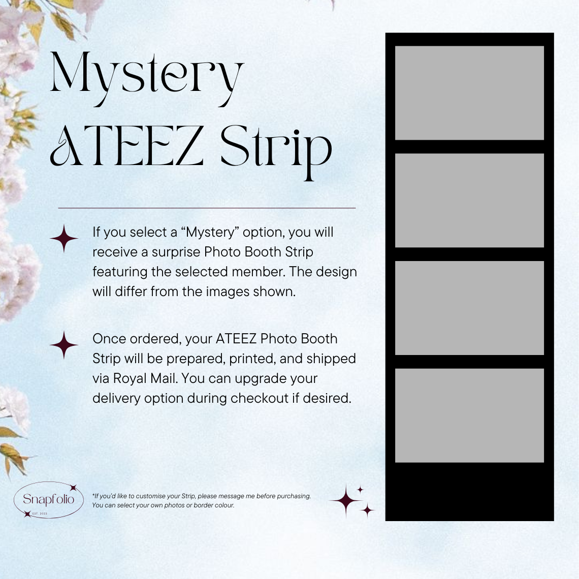 ATEEZ Photo Booth Strips