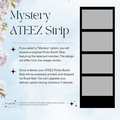 ATEEZ Photo Booth Strips