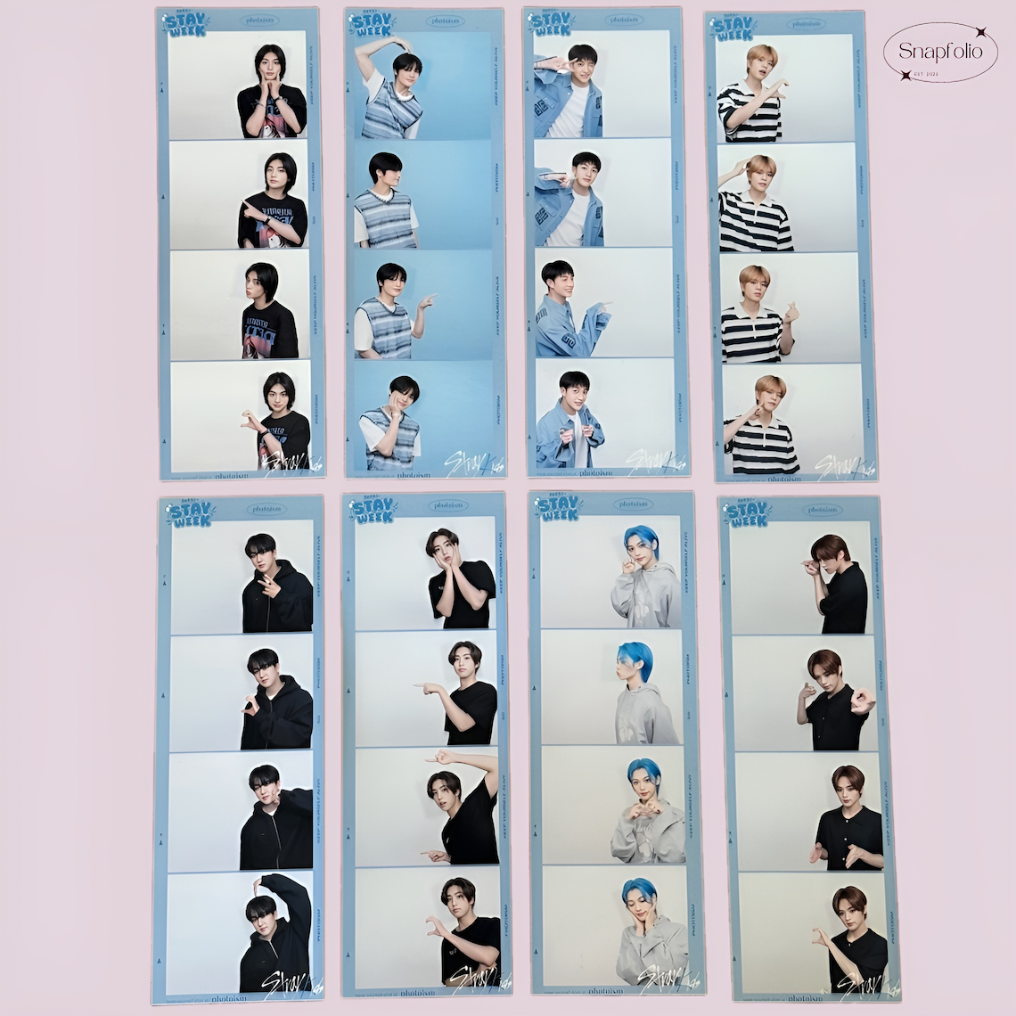 Stray Kids Stay Week 2023 - Photo Booth Strips