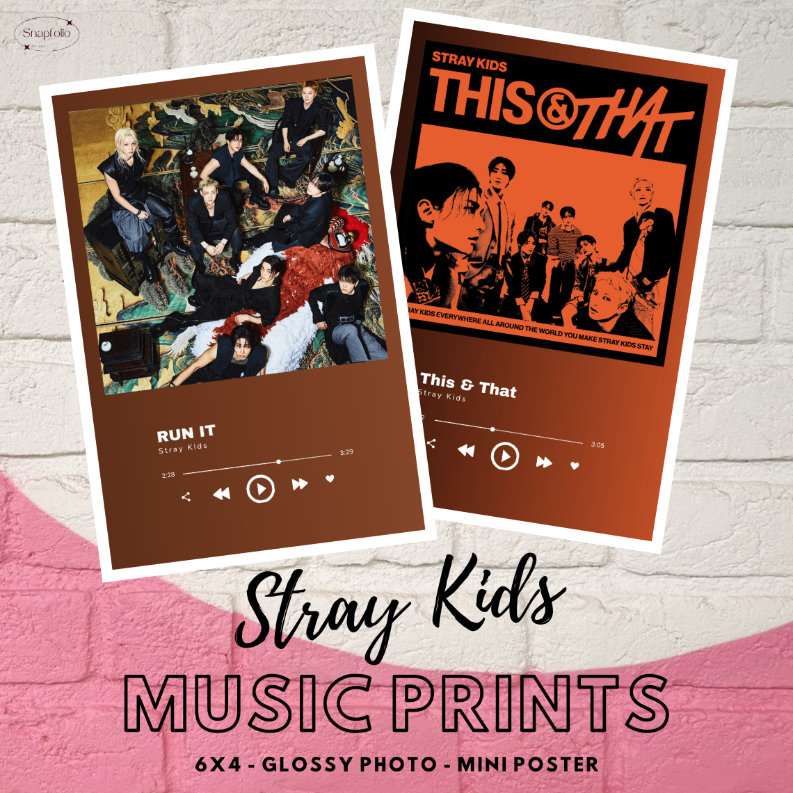 Stray Kids Song Prints - 6x4" Photo Print