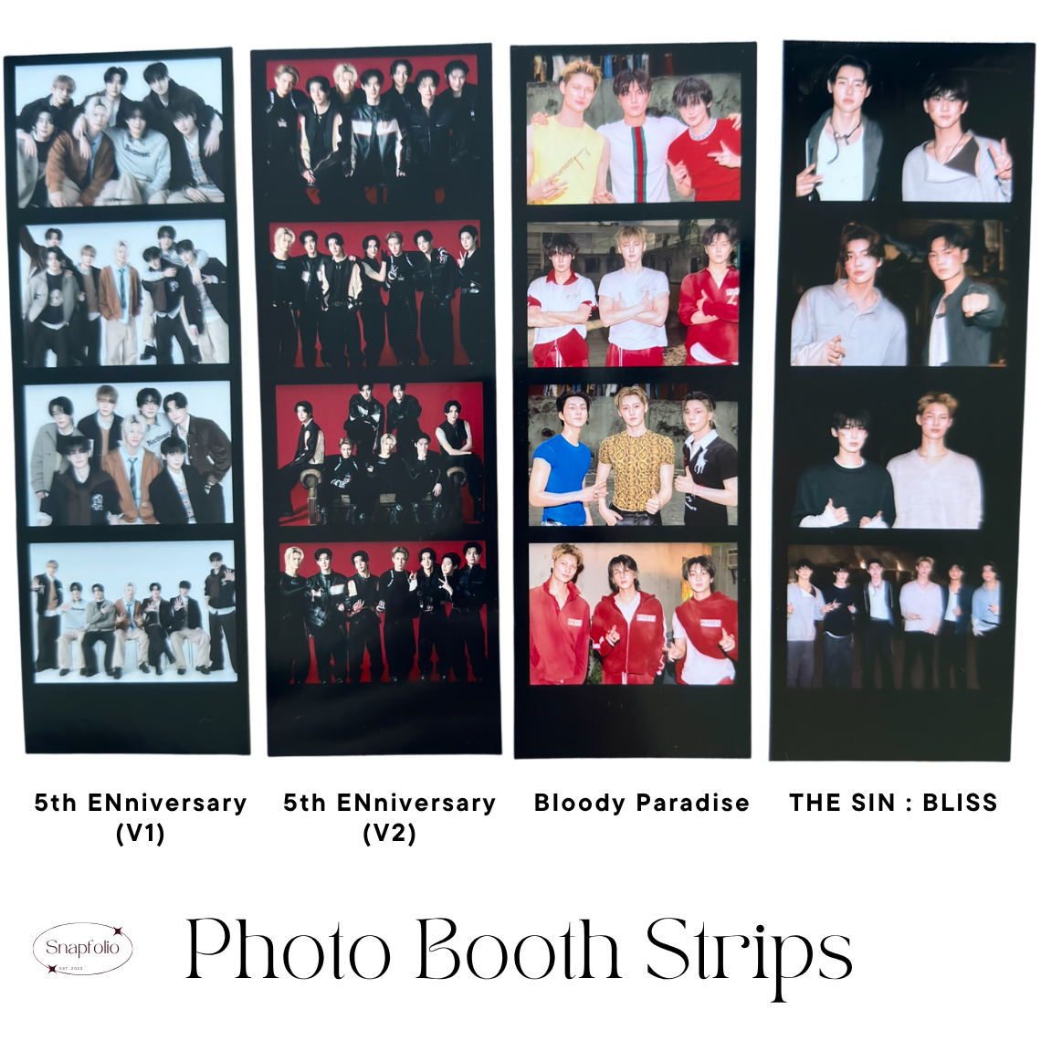 ENHYPEN Photo Booth Strips