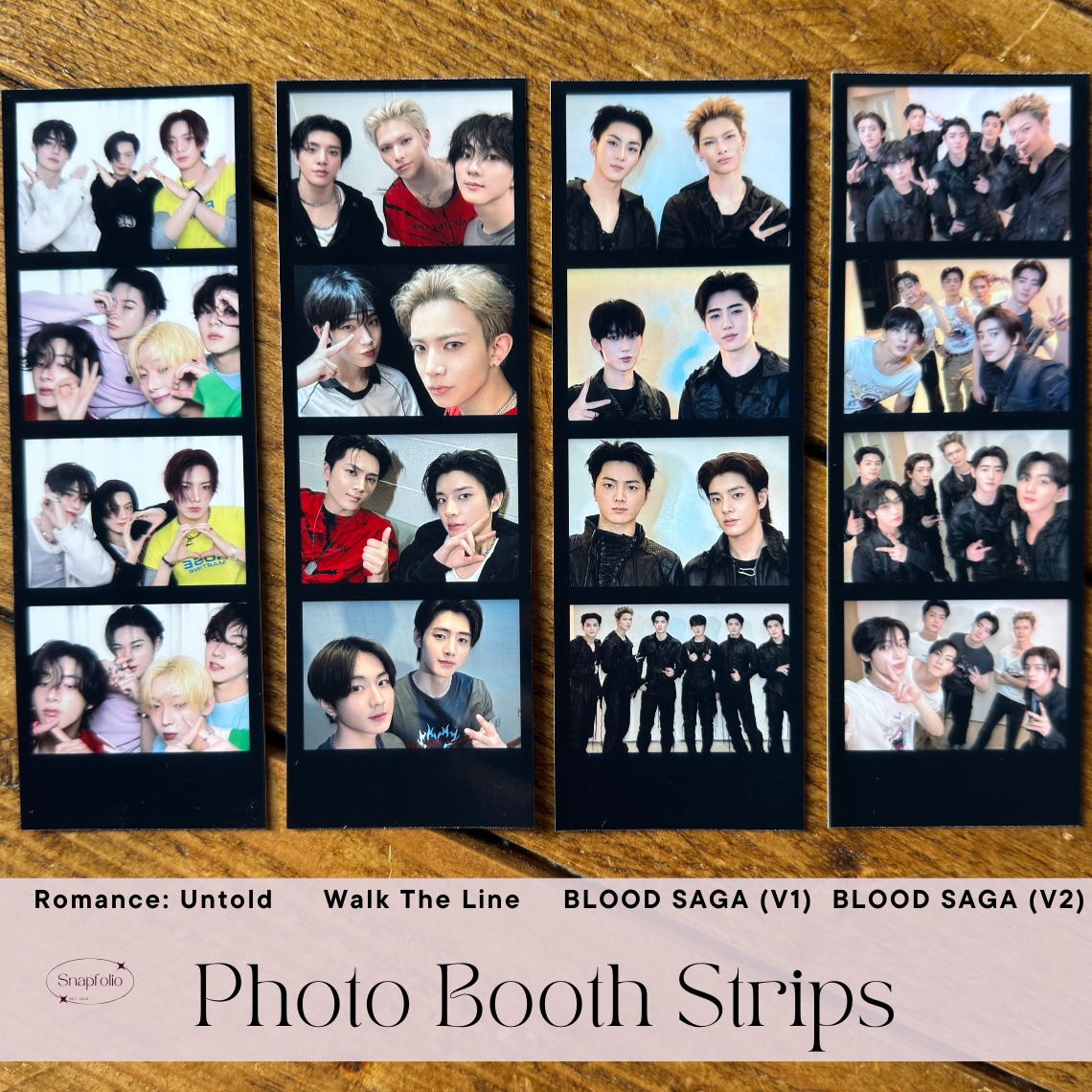 ENHYPEN Photo Booth Strips