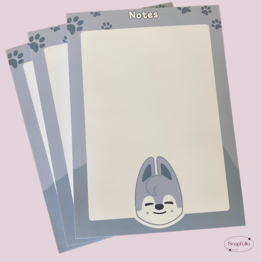 Wolf Chan A6 Notepad