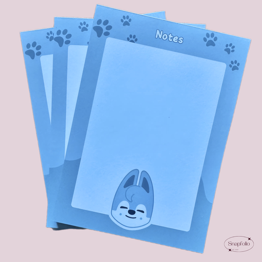 Wolf Chan A6 Notepad