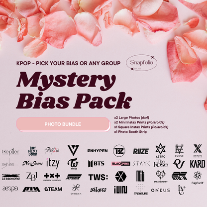 Kpop Mystery Bias Pack - Pick any idol or group