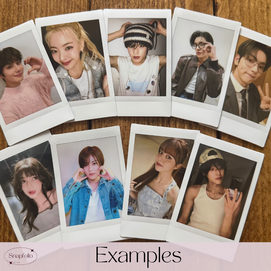 Kpop Polaroids - Mini Instax Prints